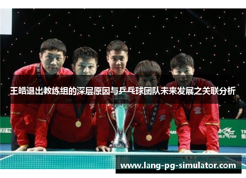 王皓退出教练组的深层原因与乒乓球团队未来发展之关联分析